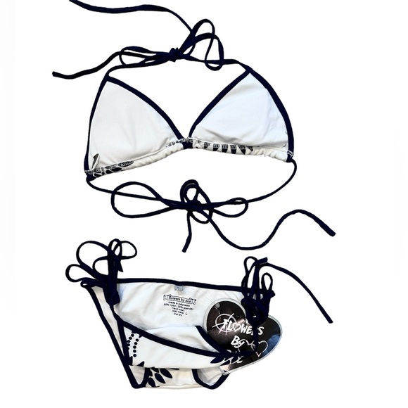 New Flowers by Zoe Bikini Girls Size L/10 - Picture 2 of 4